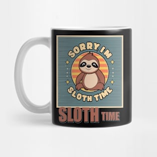 On a Sloth Time Mug